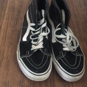 Black Hightop Old Skool Vans